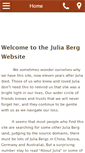 Mobile Screenshot of juliaberg.com